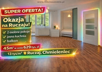 mieszkanie na sprzedaż - Kraków, Dębniki, Ruczaj, Chmieleniec