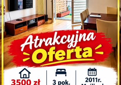 mieszkanie na wynajem - Kraków, Podgórze, Płaszów, Myśliwska